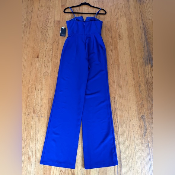 Aidan Mattox brand new royal blue jumpsuit with tags - Picture 2 of 3